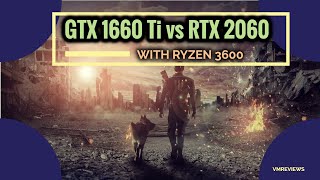 GTX 1660 ti vs RTX 2060  Ryzen 3600 [upl. by Wan]