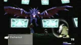 Final Fantasy VIII Boss Battle 27  Bahamut [upl. by Yelich]