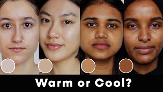 How to Find Your Skin Undertone • easy tips to pick the best foundation [upl. by Hannej]