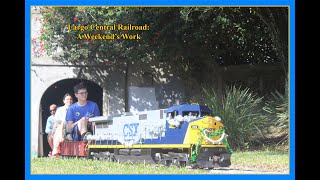 Largo Central Railroad A Weekends Work [upl. by Granniah]