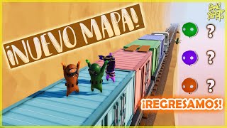 NUEVO MAPA GANG BEASTS  WILLY VS FARGAN VS VEGETTA [upl. by Viradis]