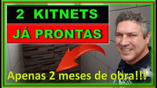 T1s011  Já temos 2 kitnets prontas em apenas 2 meses de obra Isso só se consegue com retrokit [upl. by Zetniuq]