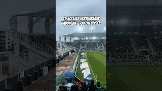 RADOMIAK  RAKÓW ⚽️ DOPING KIBICE STADION 🏟️ shorts radomiak ekstraklasa [upl. by Ubana]