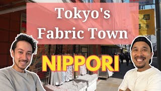 Tokyos Fabric Town  Nippori Station [upl. by Michi]