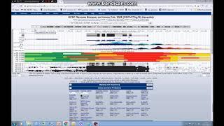 How to visualise chromatin and epigenetic data on the UCSC genome browser tutorial 4 [upl. by Sharma209]