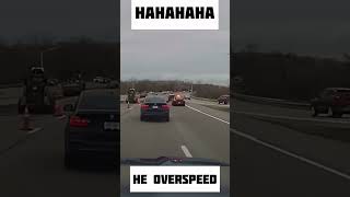 Hahaha  He Overspeed 😂 shorts viral viralshorts [upl. by Ahsitan]