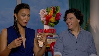 Baywatch Ilfenesh Hadera amp Jon Bass Interview [upl. by Mareah433]