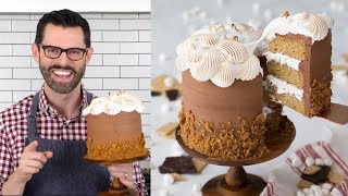 How to Make Smores Cake [upl. by Oivalf]