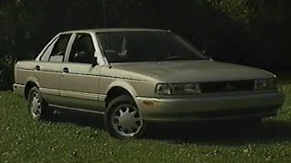 1991 Nissan Sentra GXE SunnyTsuruB13  MotorWeek Retro [upl. by Trudey]