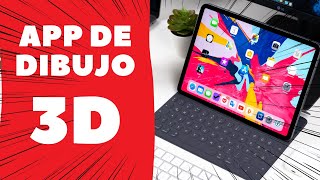 🔴 La mejor aplicación para dibujar en 3D Gratis [upl. by Yborian763]