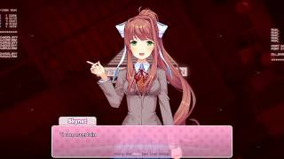 Monika Meets Skynet A Terminator amp DDLC Crossover Parody [upl. by Esiocnarf]