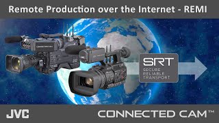 Remote Production over the Internet REMI with JVC streaming camcorders [upl. by Ahsienom]