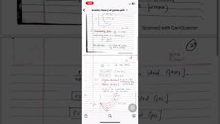 Class 11  Kinetic theory of gases  Compressibility factor  Behaviour of Real gases [upl. by Angle]