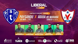 PAYSANDU 4 X 0 ÁGUIA  AO VIVO  PARAZÃO 2024  SEMIFINAL VOLTA [upl. by Isahella]