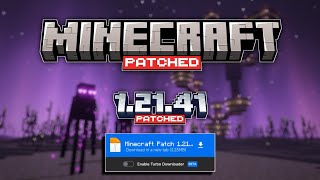 Minecraft 12141 patch Apk Download  Mcpe New Patch Download  mcpe 12141 Patch Apk ✨✨ [upl. by Dj]