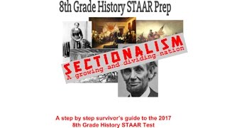 Sectionalism STAAR Review EVERYTHING [upl. by Bulley]