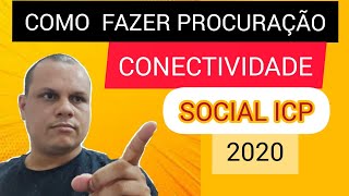 Como fazer procuração conectividade social passo a passo Wellington Ribeiro [upl. by Eylhsa829]