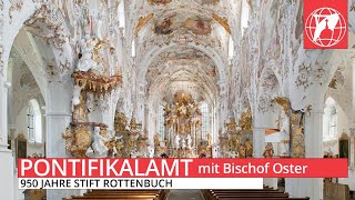 LIVE Heilige Messe mit Bischof Stefan Oster  950 Jahre Stift Rottenbuch [upl. by Einahpad]