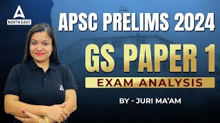 APSC Prelims 2024  APSC Prelims Question Paper 2024  APSC Prelims 2024 Answer Key [upl. by Aedni822]