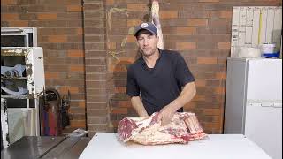 Butchering Beef Hindquarter Tutorial [upl. by Jaynes248]