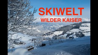 Skiing at Skiwelt Wilder Kaiser  Brixental Austria [upl. by Ibrad650]