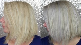 TONING BRASSY HAIR WITH WELLA T18 [upl. by Haram]