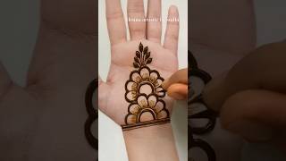 Eid special Simple mehndi design for handEasy mehndi design shorts mehndi [upl. by Aya]