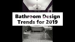 Modern Bathroom Design Trends 2019  See 65 Bathroom Design Ideas [upl. by Ronna]