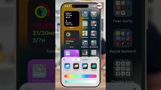 Joue la comme Android avec iOS 18 personnaliser astucesmartphone astuceiphone ios18 apple [upl. by Bhayani]