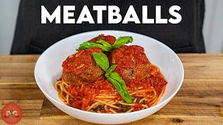 How To Make Restaurant Quality Spaghetti And Meatballs [upl. by Aseefan]