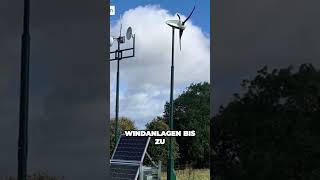 OffGridSystem mit Mikrowindkraft amp PV ⚡️ [upl. by Pascale]