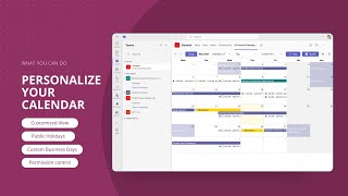 Introducing Calendar Pro  The Shared Calendar for Microsoft Teams [upl. by Annaitat812]