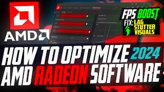 🔧 How to Optimize AMD Radeon Settings For GAMING amp Performance The Ultimate GUIDE 2024 NEW ✅ [upl. by Rehtae]