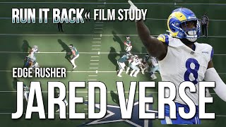 Eagles vs Rams Film Study Jared Verse [upl. by Ahsaten]