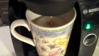 Tassimo T20 Home Brewing System Demo [upl. by Annyahs831]