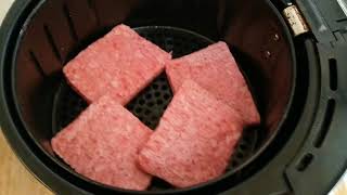 Airfryer  Cooking a Lorne Sausage in a Tower Air Fryer [upl. by Enorel]