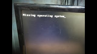 Missing Operating System  How to Fix Missing Operating System and Solution in Hindi [upl. by Ilrebmik]