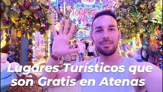 Los 5 Lugares Turísticos que son Gratis en Atenas Grecia🇬🇷 [upl. by Annie633]