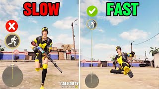 Top 20 Best Settings for Fast Movement and Fast Reactions in Call Of Duty Mobile Battle Royale [upl. by Claudianus90]