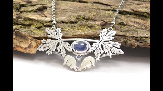 Recreating a Wolfsbane Design in Sterling Silver amp Tanzanite [upl. by Prent]