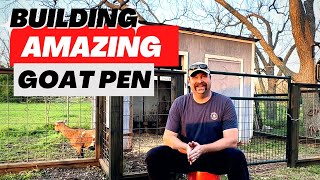 Building Awesome Backyard Goat Pen  Introducing Nigerian Dwarf Goats [upl. by Nivled]