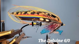 Dressing quotThe Delvinequot From Hardys Salmon Flies Part 2 [upl. by Rob]