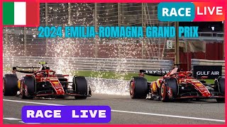 🔴F1 LIVE  2024 EMILIAROMAGNA GP  RACE  Live data and Commentary Autodromo Enzo e Dino Ferrari [upl. by Assiram]