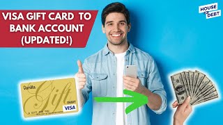 How To Transfer Visa Gift Card Directly To Your Bank Account UPDATED [upl. by Ellertnom945]