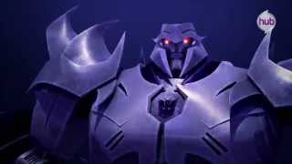 Transformers Prime Ask Megatron quotWho is Your Favorite Autobotquot  Transformers Official [upl. by Stuckey]