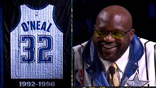 SHAQ Orlando Magic Jersey Retirement  FULL CEREMONY [upl. by Assened]