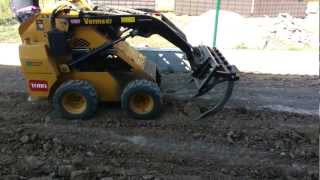 Ripper mini skid steer vermeer by lavendergarden [upl. by Anihsat]