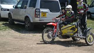 Riding Ashdown Farm Motocross Track on A Sidecar 25062023 [upl. by Tabb221]