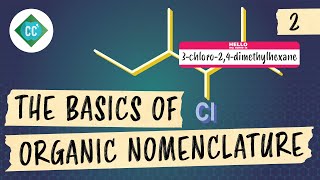 The Basics of Organic Nomenclature Crash Course Organic Chemistry 2 [upl. by Arriat]