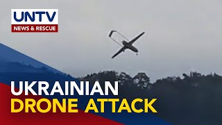 Mass drone attack laban sa Russia inilunsad ng Ukraine [upl. by Jone]